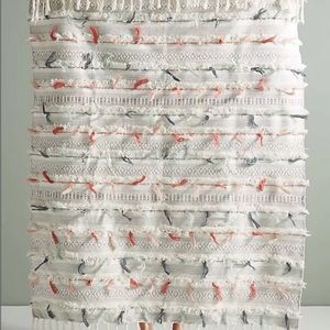 Anthropologie woven sawyer throw blanket